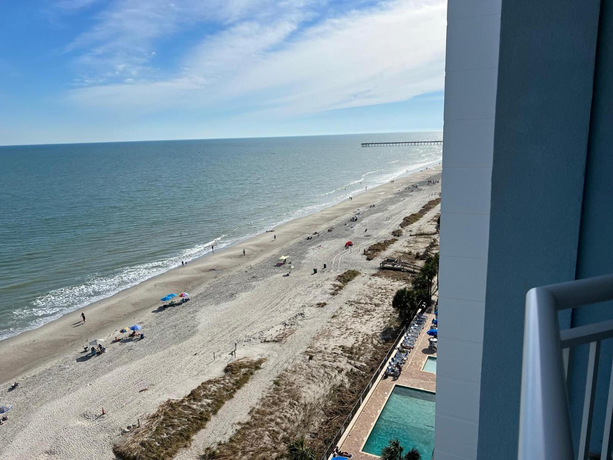 فيلا 2501 S Ocean Blvd, 1109 - Ocean Front Sleeps 6 شاطئ ميرتل المظهر الخارجي الصورة